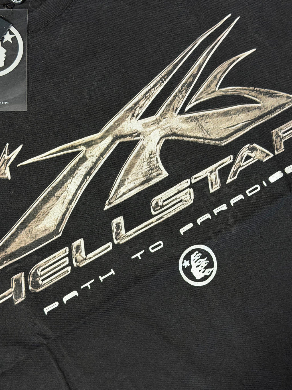 Hellstar Sports Gel Logo Tee Black