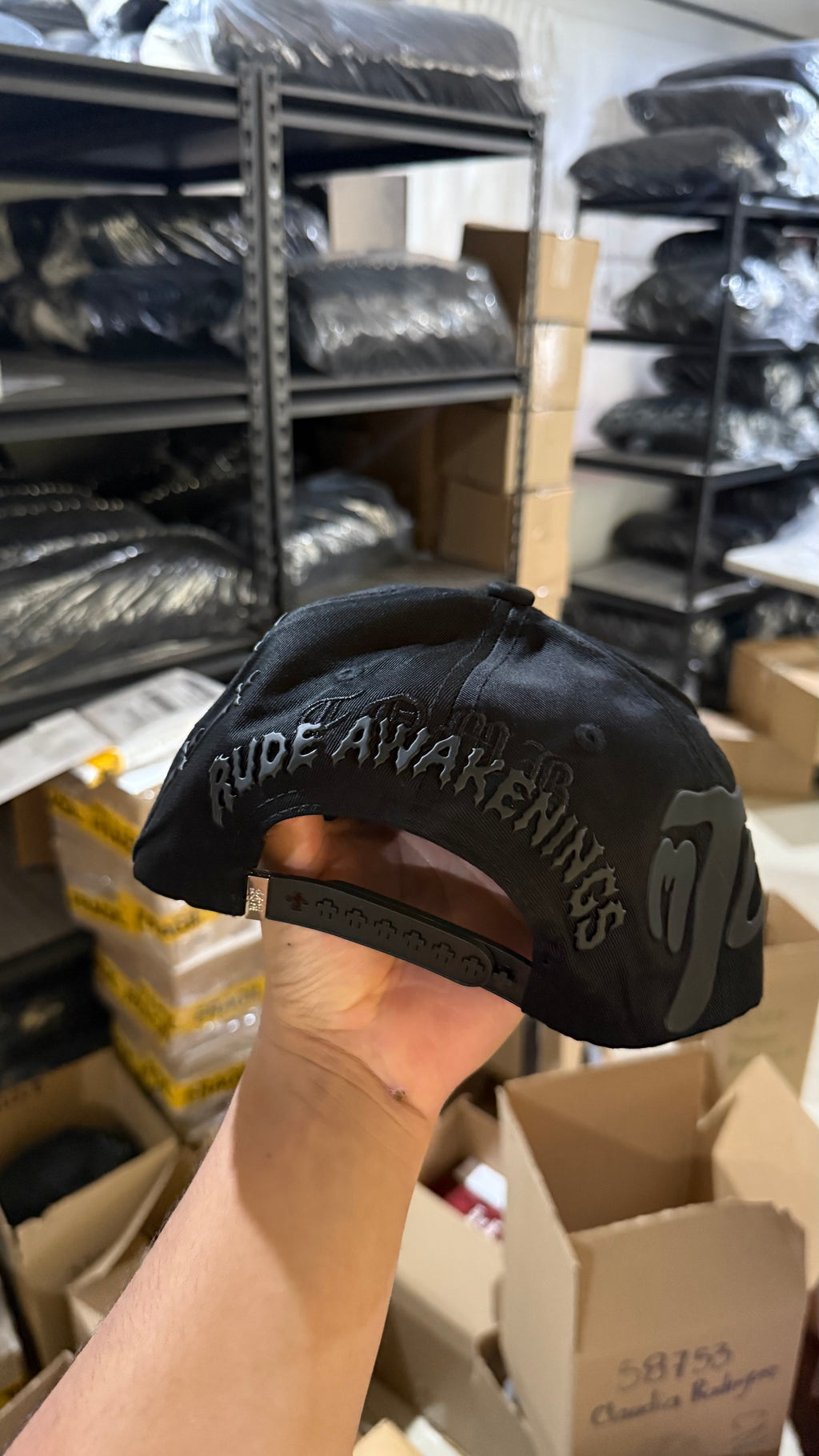 Rude Awakenings x Tombochio Total black