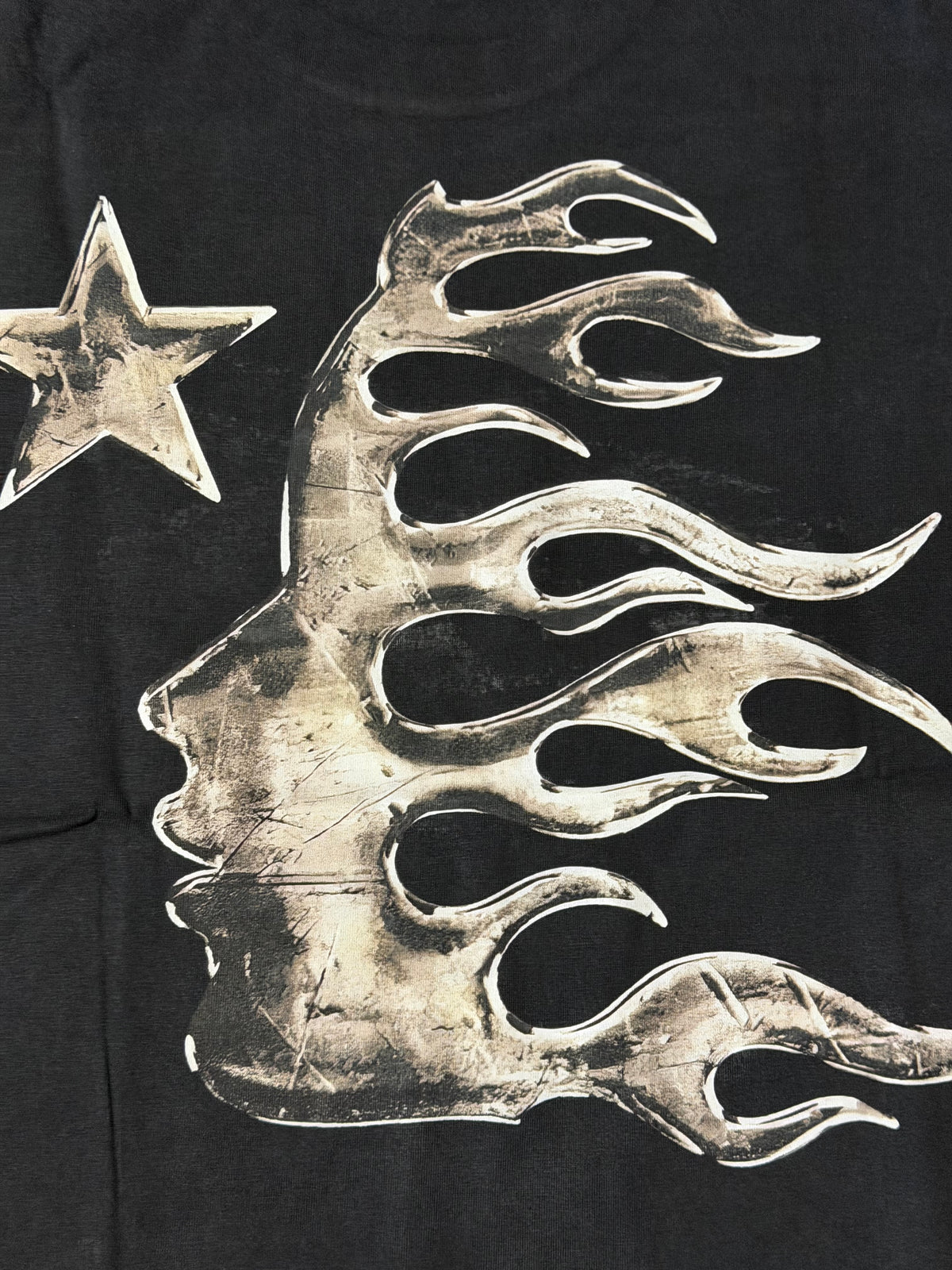 Hellstar Sports Gel Logo Tee Black