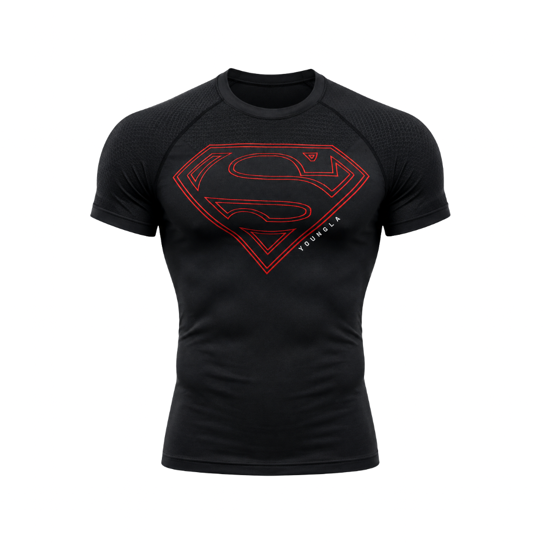 Youngla Supermán Black-red (Una talla reducida)