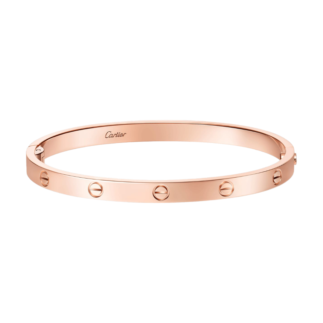 Cartier Love full set rose (titanio + baño de oro)
