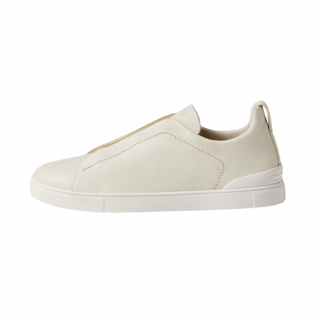 Zegna Stitch Blancos Piel