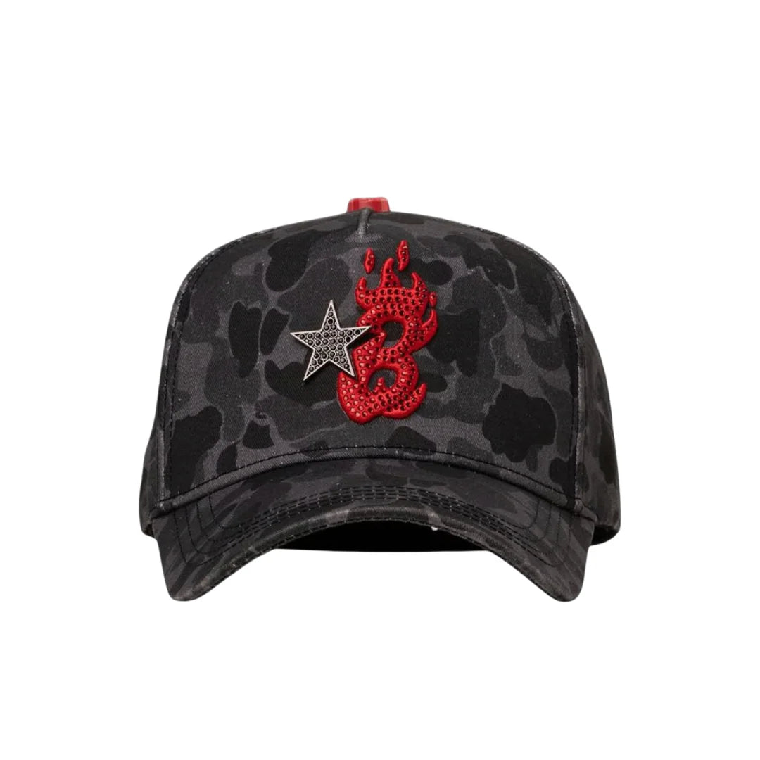 Barbas Hats B-Star Red Camo