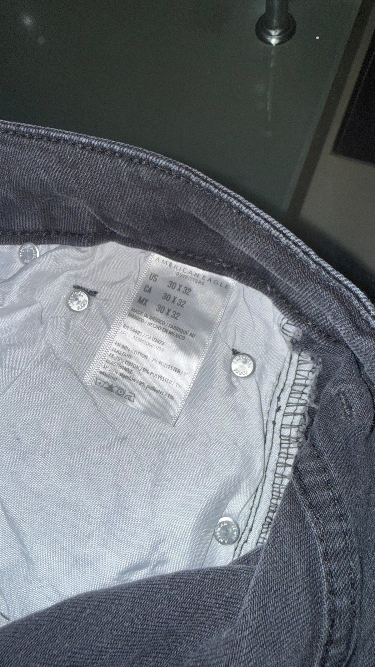 American Eagle Slim Jeans Grey