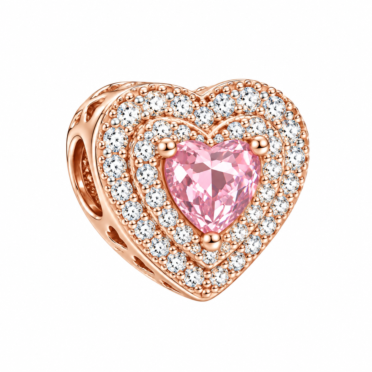 Charm corazón 2.0 (acero inoxidable)