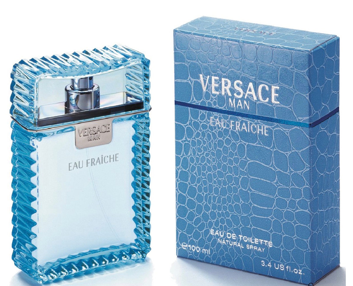 Perfume Versace Eau Fraîche EDT Amaderado Acuático 100ml Hombre