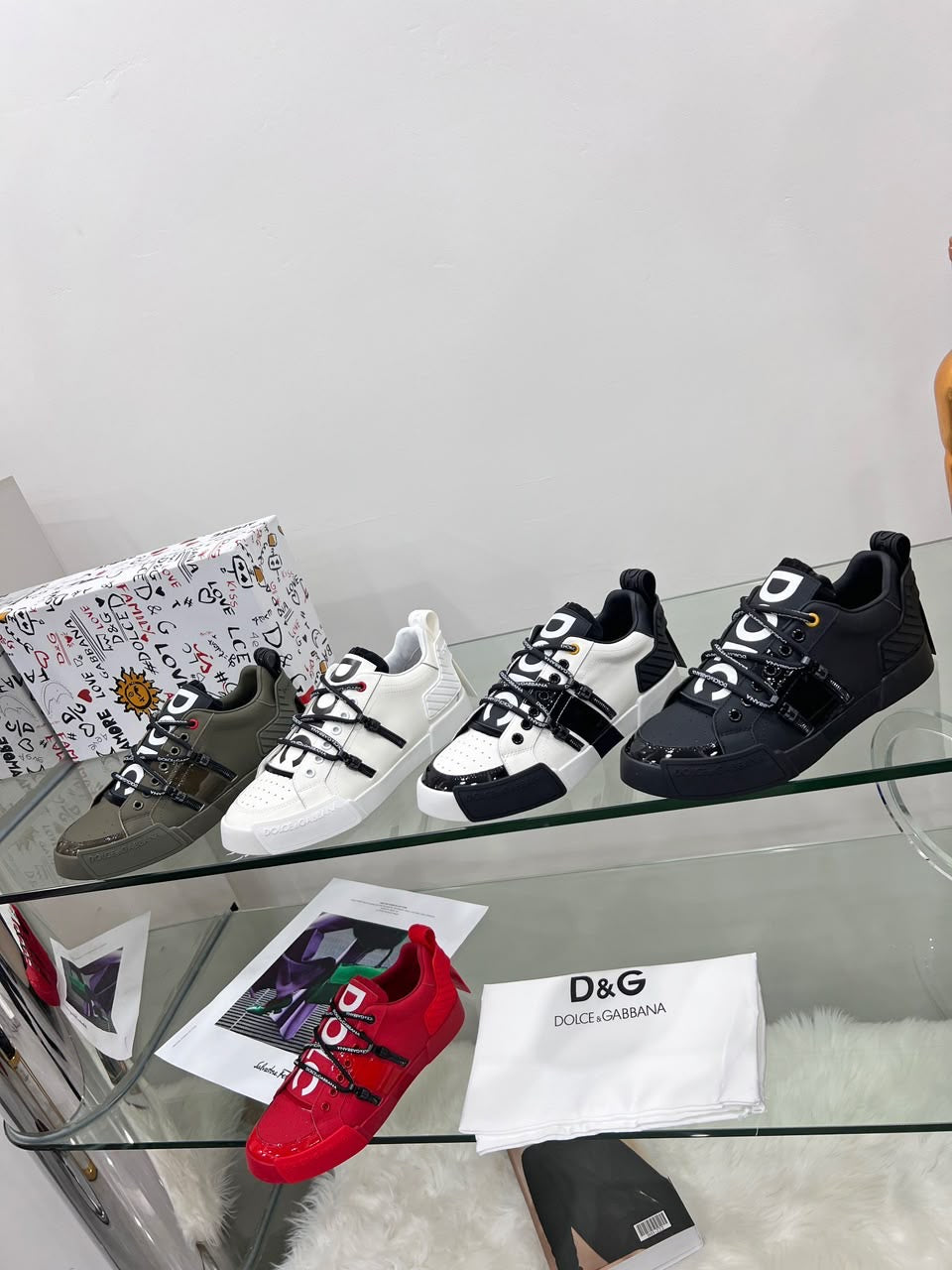Dolce & Gabbana Laces Red