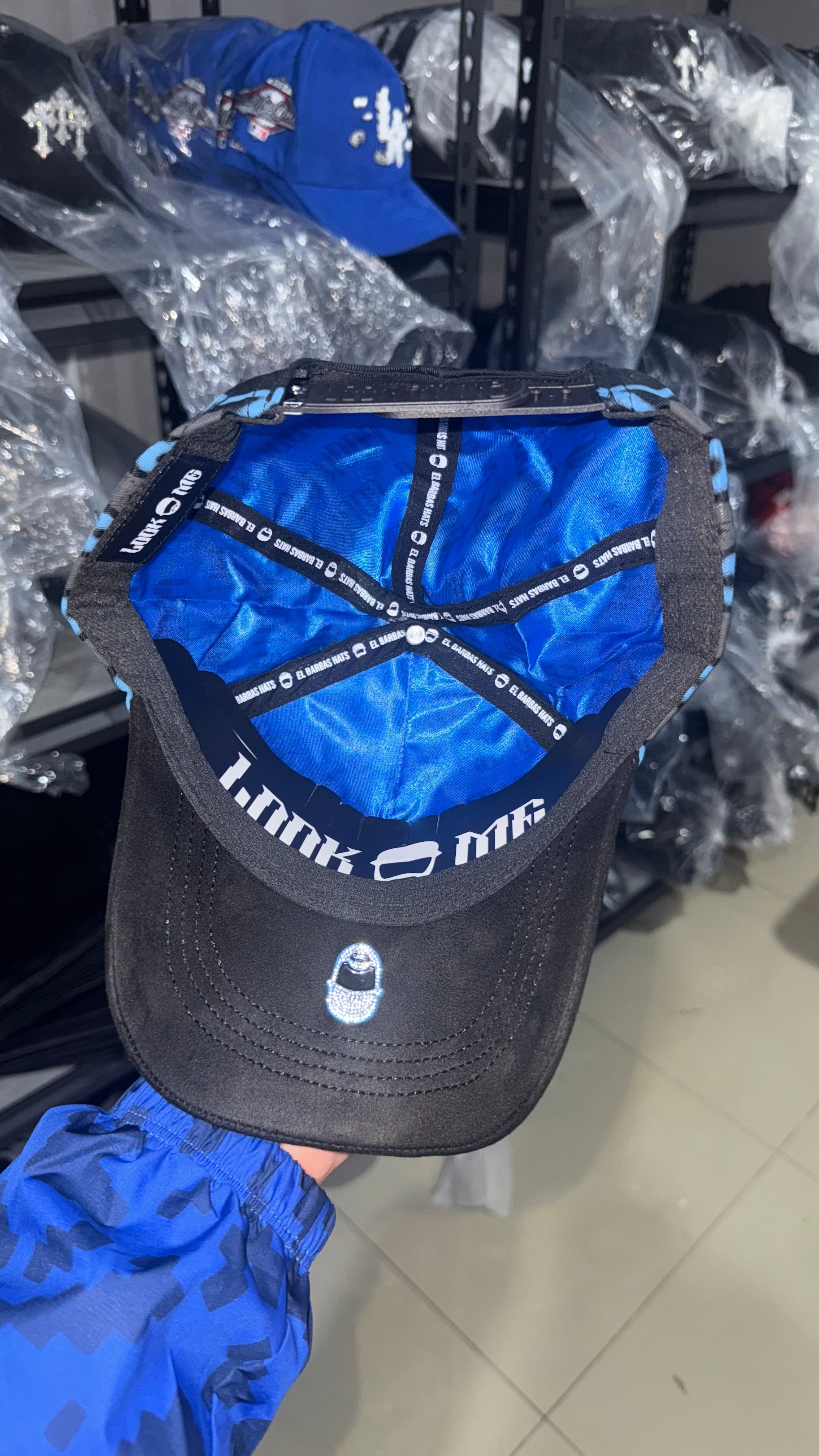 Barbas Hats “BBB Blue"