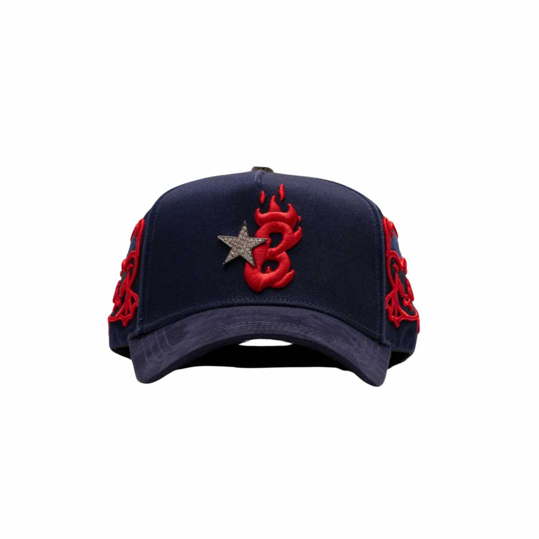 Barbas Hats “B-Star Azul"