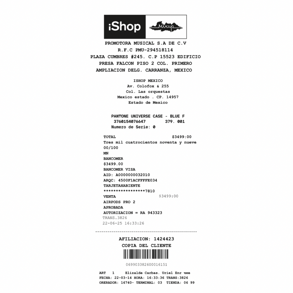 b-Ticket de AirPods GRATIS!
