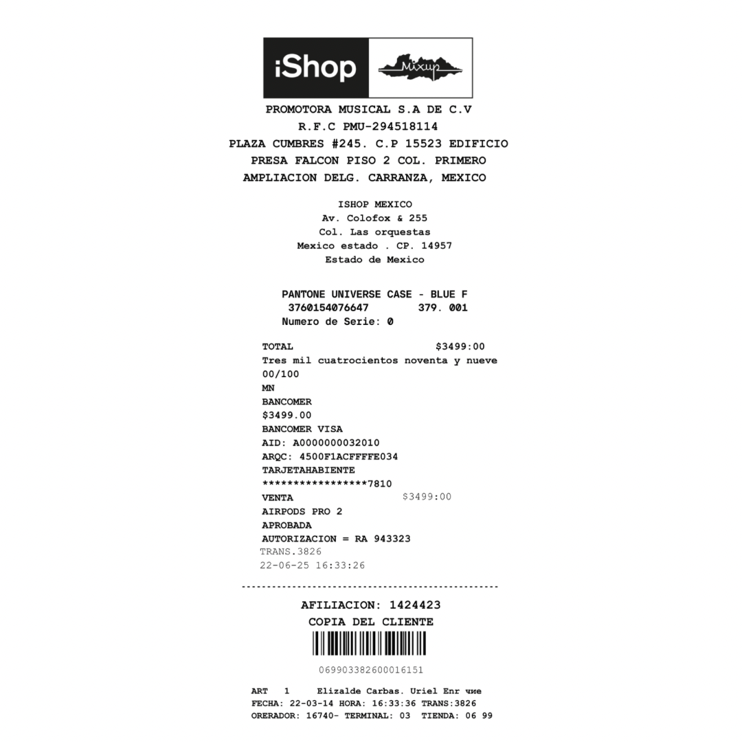 b-Ticket de AirPods GRATIS!