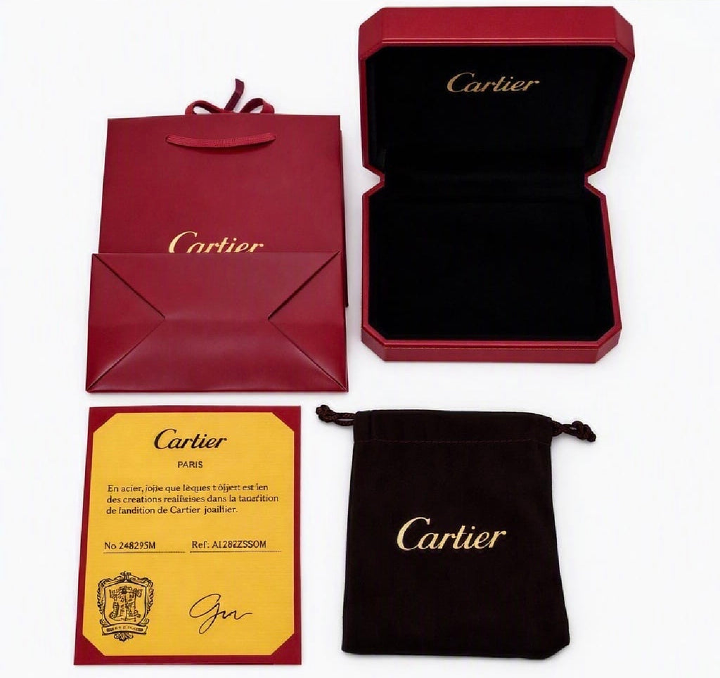 Cartier love full set gold (titanio+baño de oro)