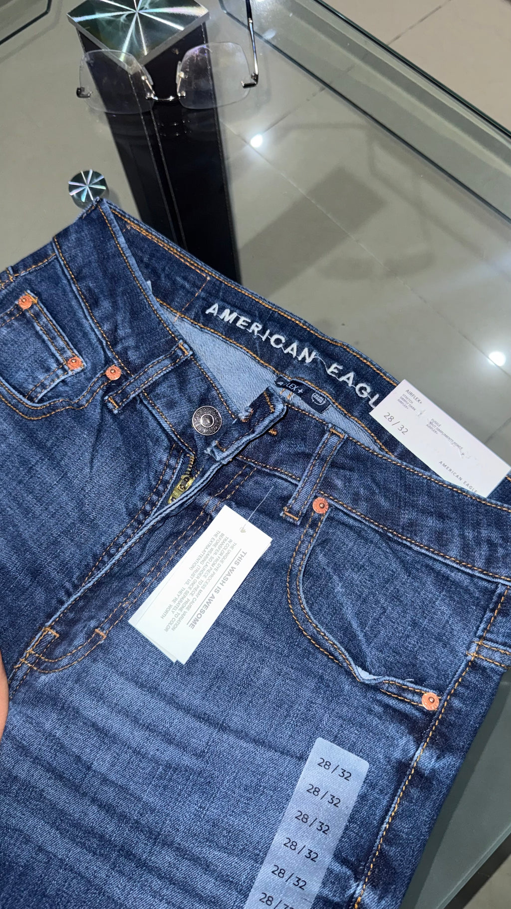 American Eagle Jeans Slim blue