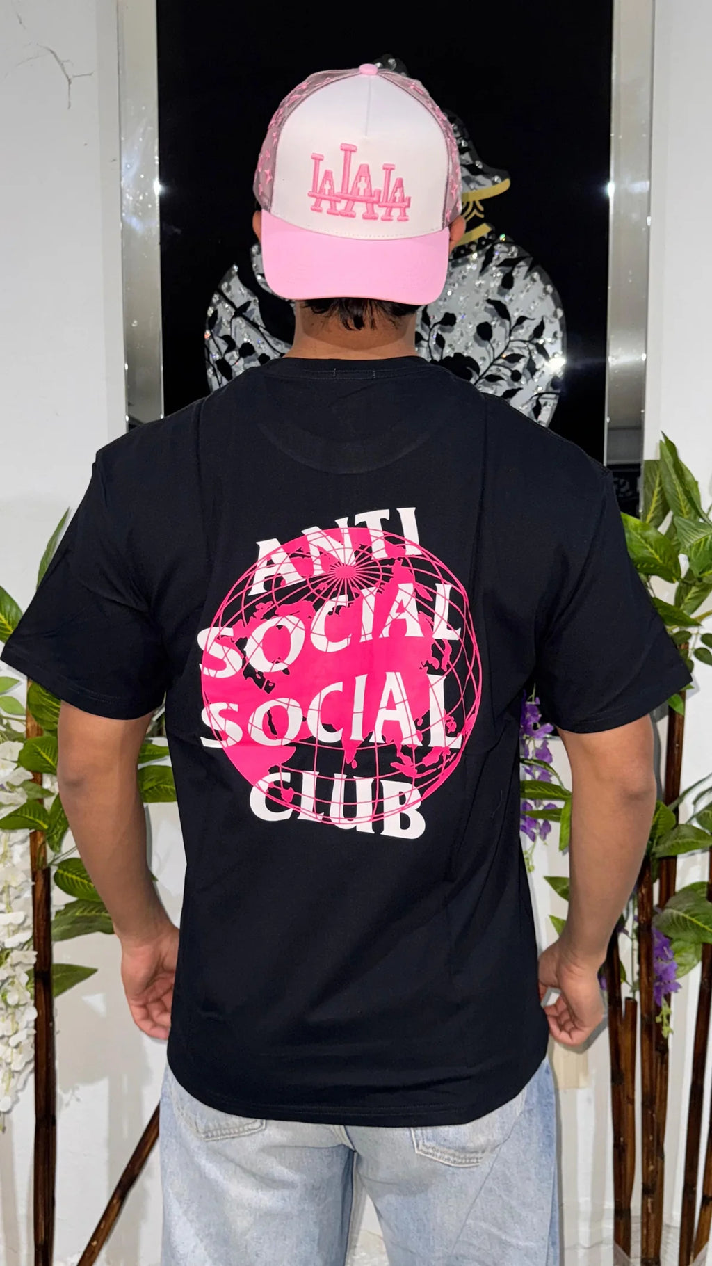 Anti Social Social Club pink