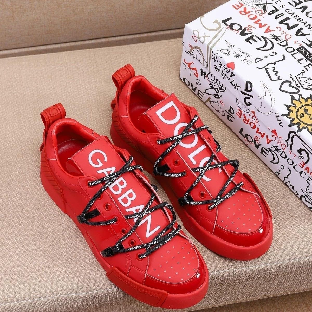 Dolce & Gabbana Laces Red
