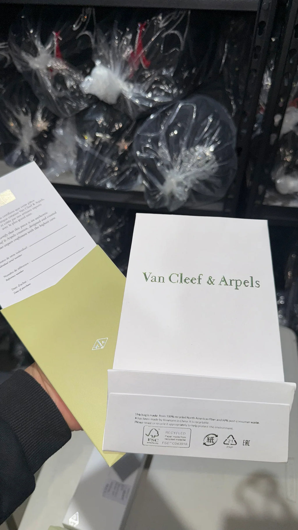 Van Cleef white Fullset