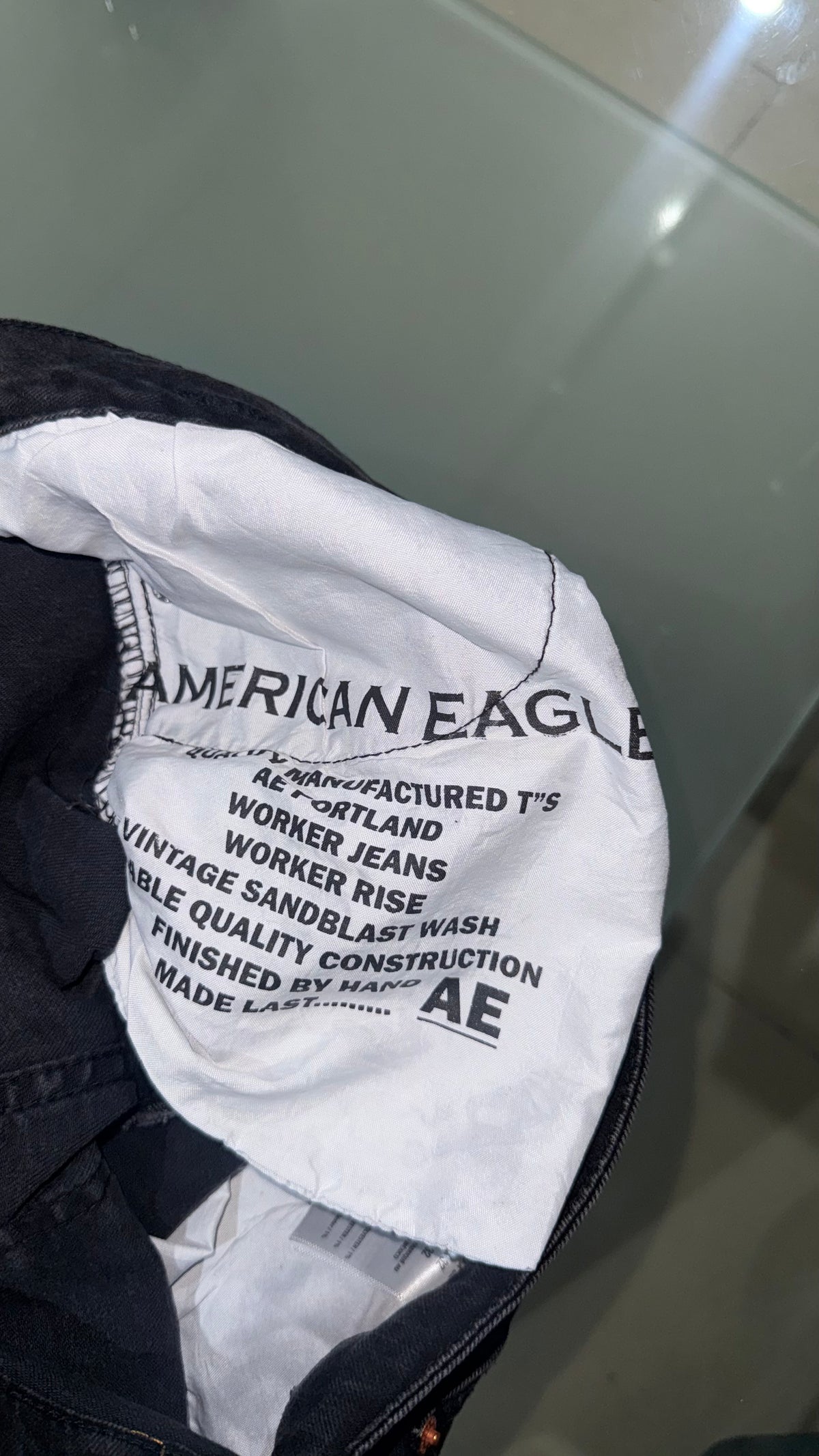 American Eagle Slim Jeans Grey