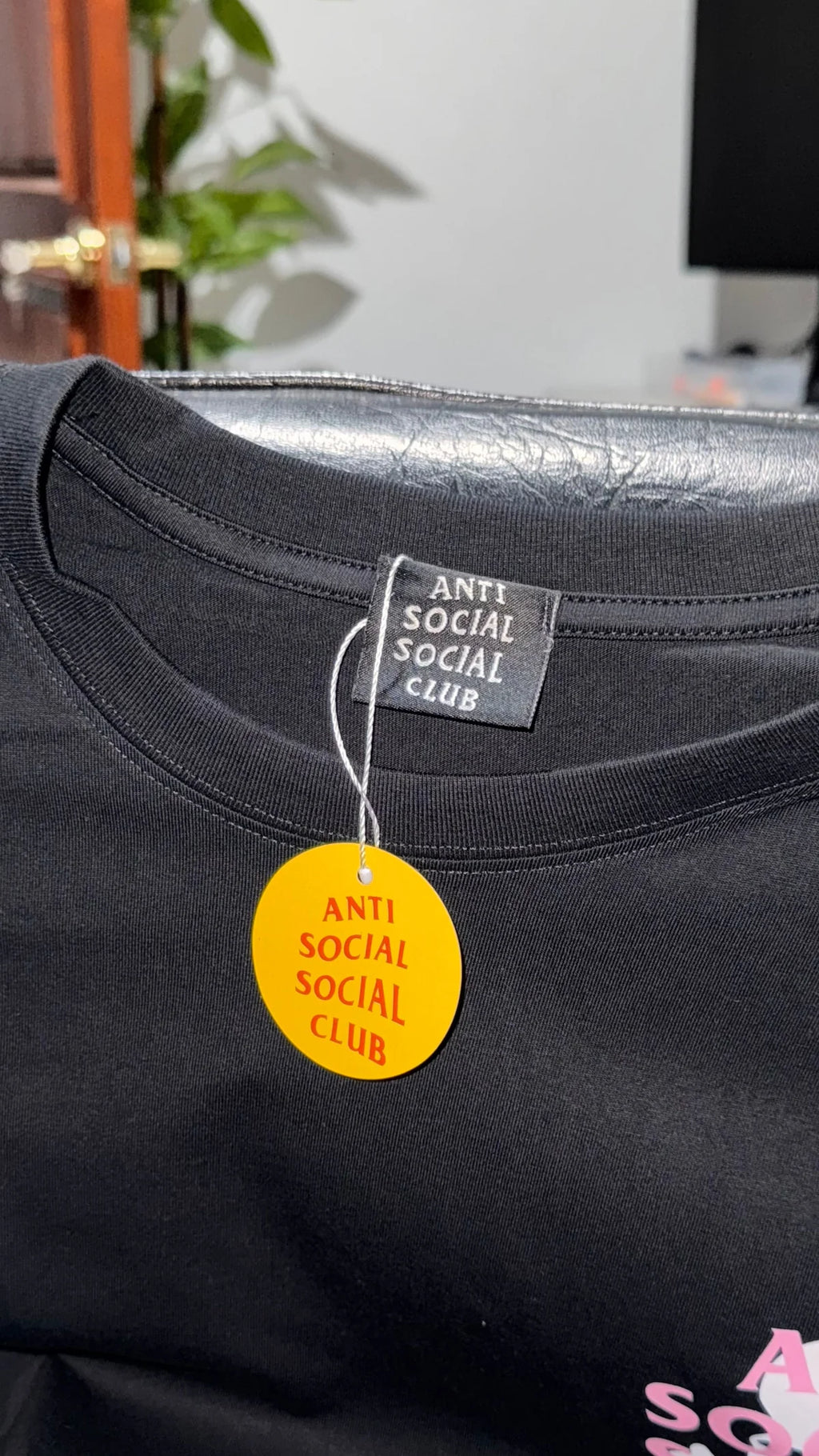 Anti Social Social club Pink/Black