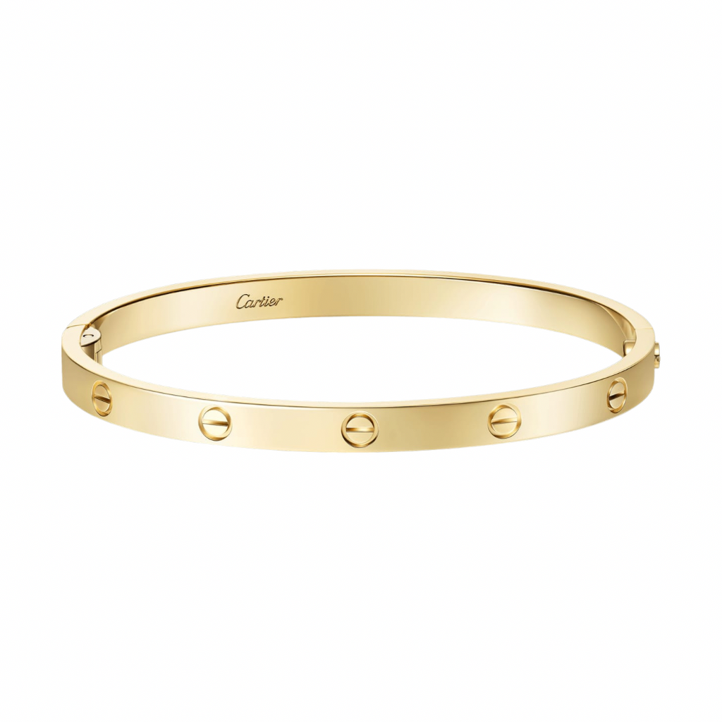 Cartier love full set gold (titanio+baño de oro)