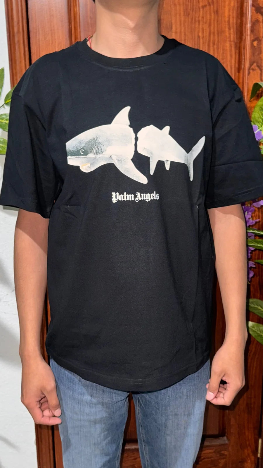 Palm Angels Shark Black