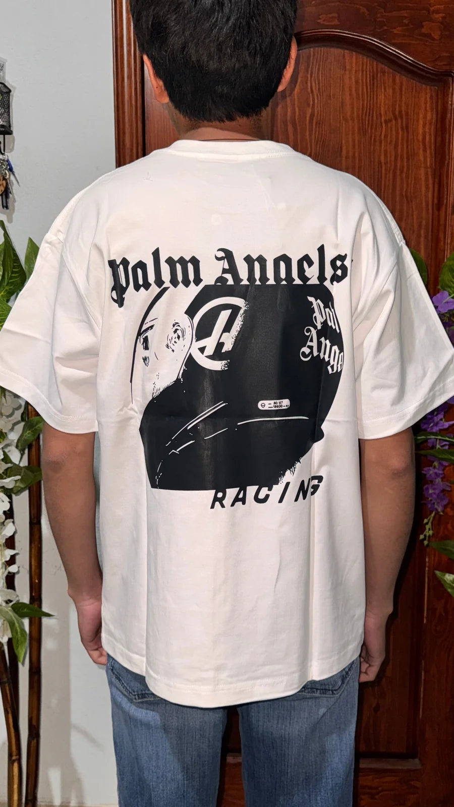 Palm Angels Racing White