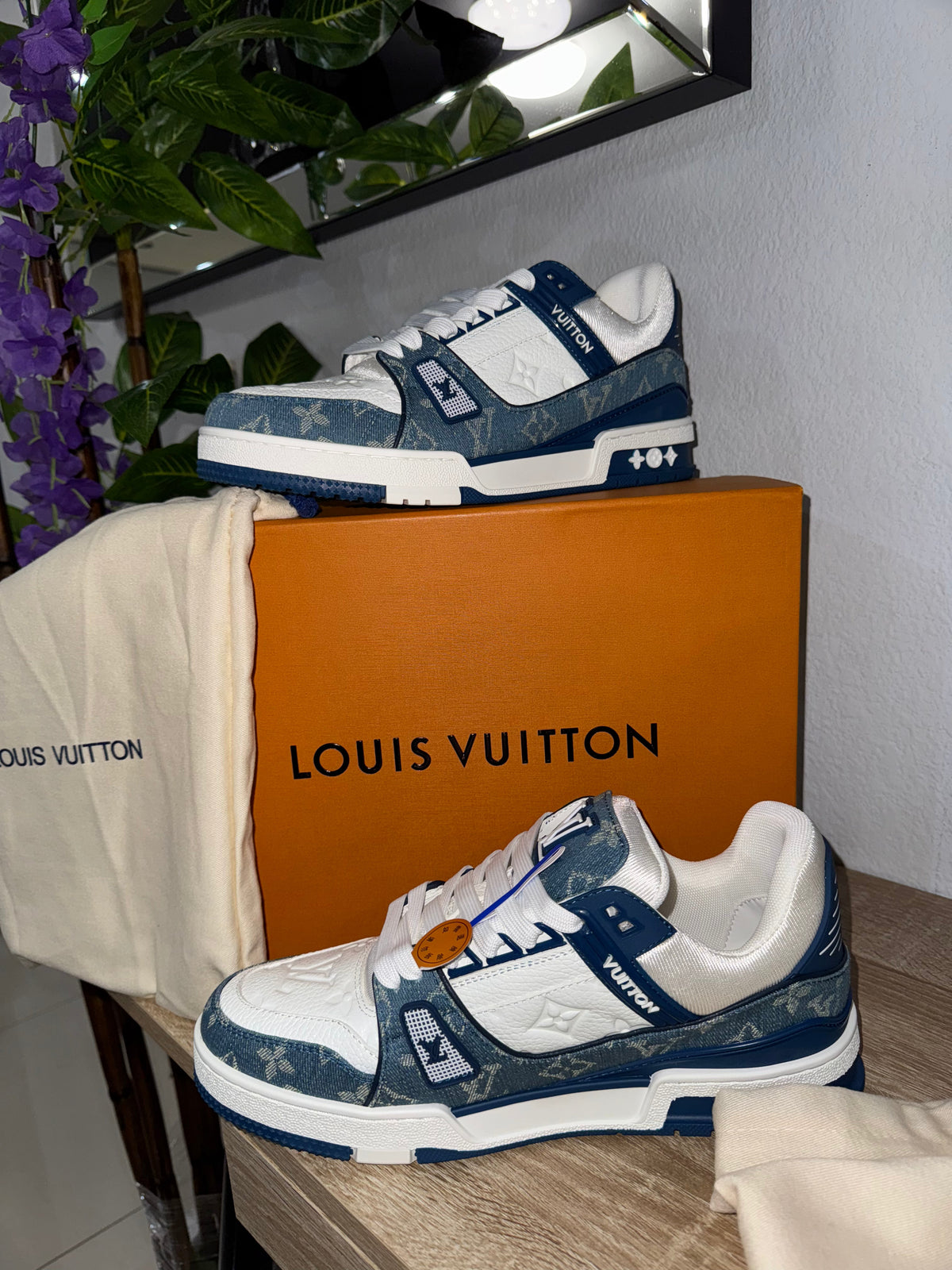 Louis Vuitton Trainer Blue