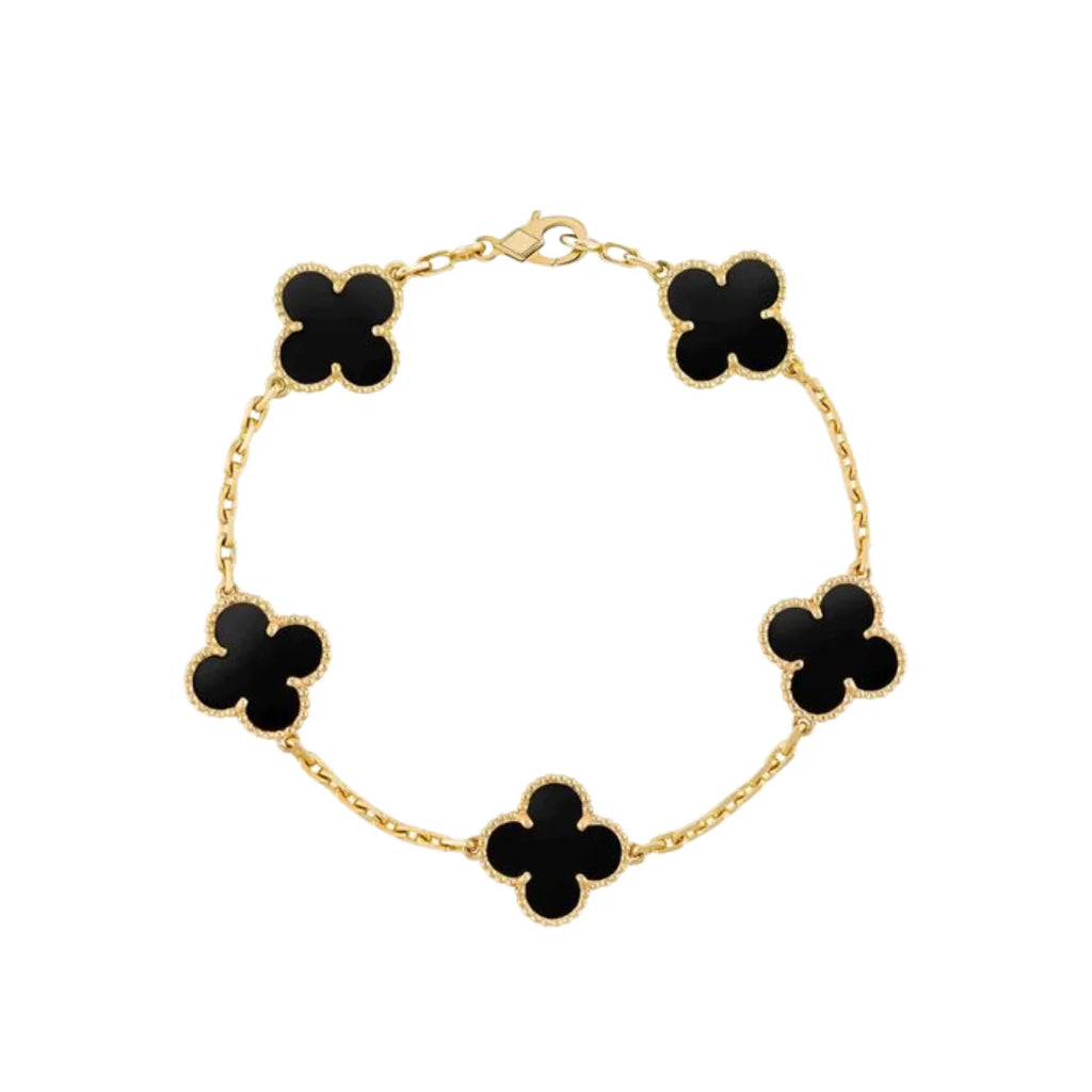 Van Cleef (negro y dorado) full set
